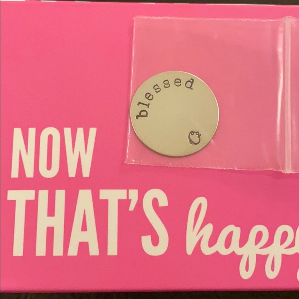 Origami Owl “blessed” Plate